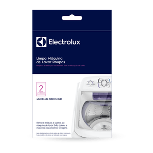 Limpa Máquina de Lavar Roupas Electrolux 200ml Remove Sujeiras e Residuos