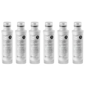 Kit Filtro/Refil Original de Água para Purificador Electrolux PA10N PA20G PA25G PA30G PA40G (6 unidades)