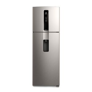 Geladeira Electrolux Frost Free Inverter 389L Água na Porta AutoSense cor Inox Look (IW43S)