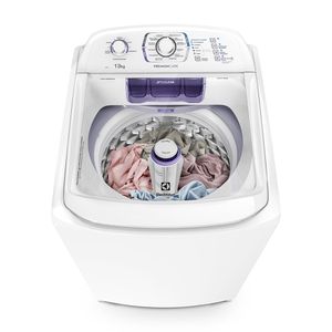 Máquina de Lavar Electrolux 13Kg Branca Premium Care com Cesto inox e Jet&Clean (LPR13)