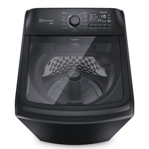 Máquina de Lavar Electrolux 18Kg Preta Expert Tripla Filtragem e Jatos Poderosos (LEB18)